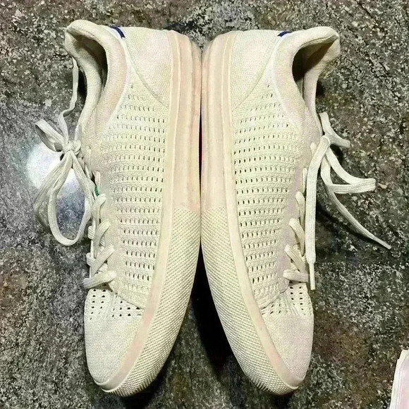 Rothy’s The RS02 Sneaker Courtside White Women’s 12.5 Men’s 11 Unisex Sneaker - Picture 4 of 10